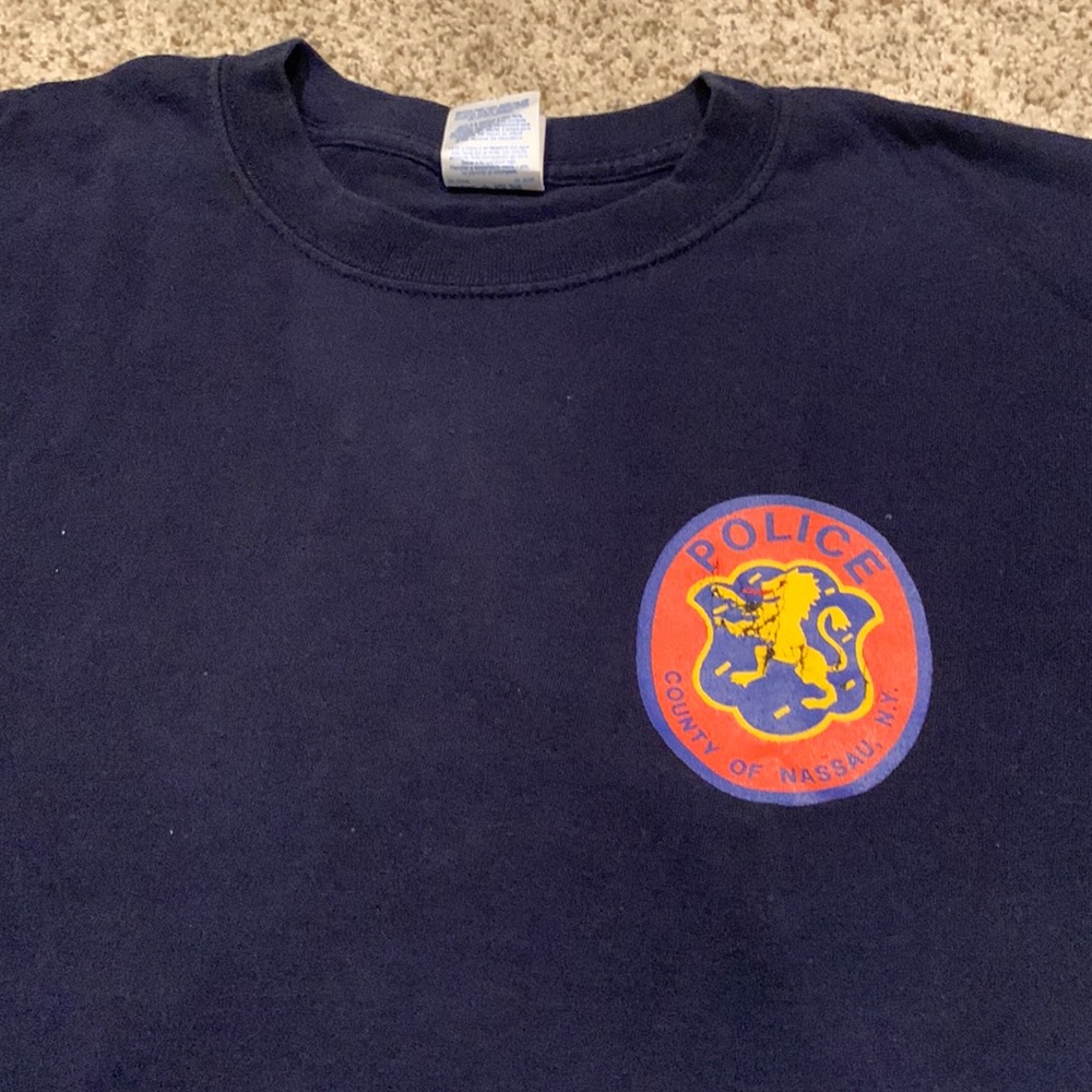 NY police vintage shirt